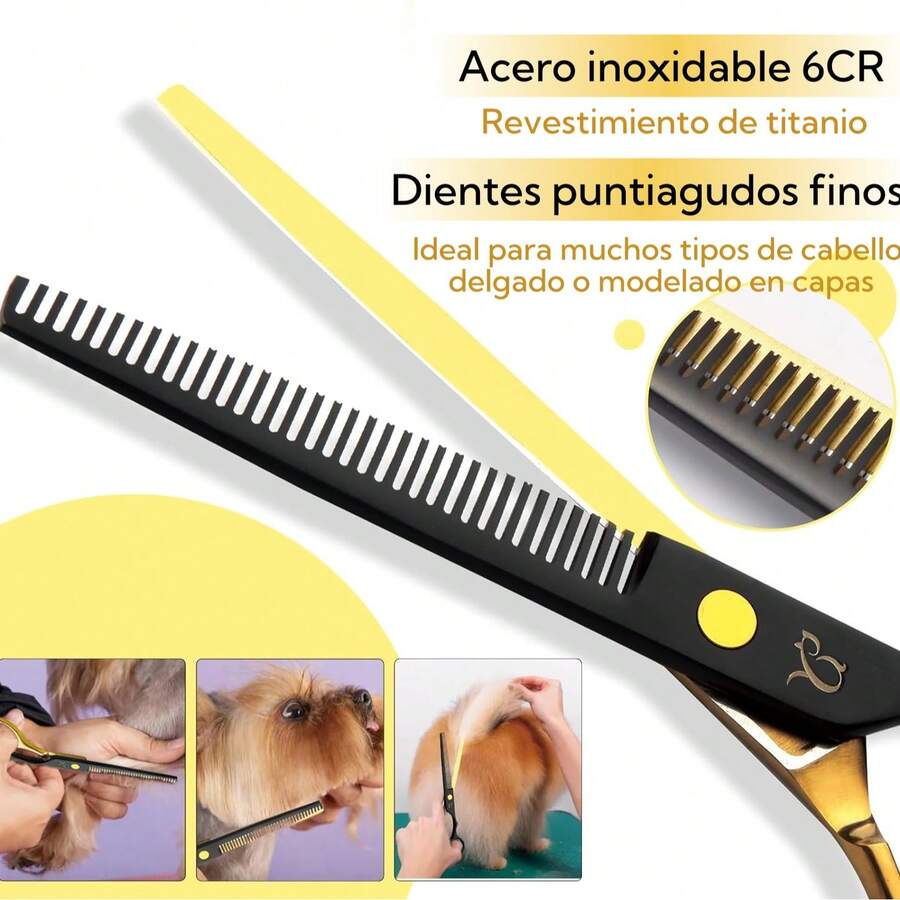 KINGSTEAM Kit de Peluquería para Mascotas Viral Corta y Asear en Casa - Ver 1