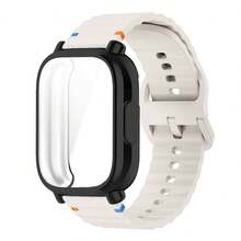 小米 Watch 5 Active/5 Lite 全屏保护壳+硅胶表带,采用 TPU 软壳和透气运动表带。 - Redmi Watch 5Active - 查看 15