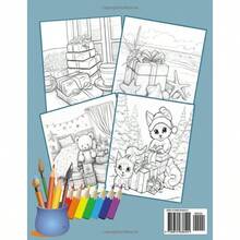 Christmas Gift Box for Fun and Festive Holiday Illustrations Perfect Stocking Stuffer Ideal Gift for Boys and Girls - como en la foto - Ver 3