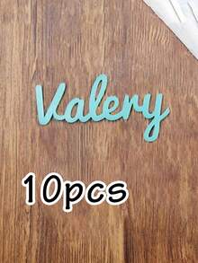LICVIC 1-10pcs Customized Acrylic Cake Toppers Personalized Name Cake Decorations For Wedding Birthday Party Celebration Anniversary Party Supplies - Multicolor - View 30
