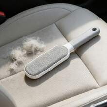 汽车座椅清洁刷，双面宠物毛发去除器，手动静电粘毛刷，适用于猫毛、衣物、沙发、家具、地毯清洁 - 清潔刷 - 查看 5