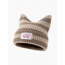 1pc Women's Fashion Car Patch Ear Knitted Hat, Suitable For Autumn/Winter Daily Wear - A - Xem 14