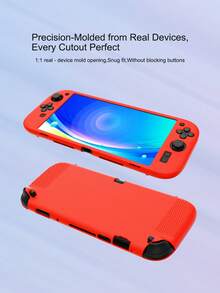 1pc Game Protective Case For Nintendo Switch 2 (2025), Anti-Slip Textured Design, Sweat-Proof, Scratch-Resistant, Enhanced Grip - View 3