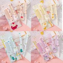 2pcs Portable Mini Combs, Cartoon Macaron Color Hair Brushes, Suitable For Braiding And Styling, Travel And Holiday Gifts, All Seasons - / - View 8