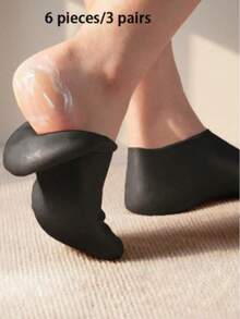 1/3pairs Silicone Gel Moisturizing Socks For Foot Care, Prevent Cracking,Remove Dead Skin,Protective And Elastic Foot Care Socks - Multicolor - View 10