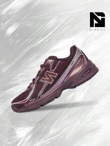 New Balance 740v2(Women's)– Women's Lifestyle Sneakers – Shoes For Woman -Vintage -Spring & Summer-Inspired Running Shoes, Shock-Absorbing Comfort, Gym To Streetwear Casual Wear-Easter Gift–U740HL2 - Classic Crimson/Deep Plum - 查看 1