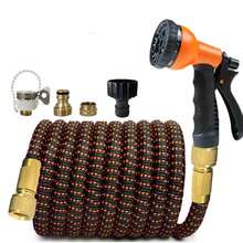 1 Set Of 25-150ft Extendable Water Pipes With High-Pressure Spray Gun - Perfect For Garden And Car Care - A - View 11