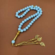 45颗发光念珠/塔斯比赫/10毫米/适合斋月礼物，黑暗中闪耀，照亮信仰 - 夜光石 - 查看 10