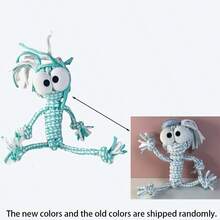 Đồ chơi dây thừng phù hợp cho mọi giống chó, đồ chơi thắt nút tương tác, đồ chơi gặm cho thú cưng, đồ chơi dây thừng cho chó, đồ chơi xếp hình cho chó, quà tặng cho chủ nuôi thú cưng, thích hợp làm quà tặng Ngày Valentine, Lễ Tạ ơn, sinh nhật cho chủ nuôi chó. - Nhiều màu - Xem 9