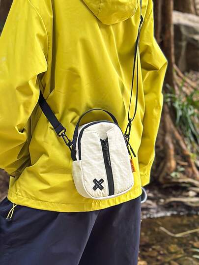 Brand Small Shoulder Bag For Outdoor Activities, Portable Sports Water Cup Kettle Bag, Lightweight Crossbody Bag, Outdoor Cycling Shoulder Bag