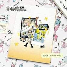 1pc Cartoon Pattern Waterproof PET Phone Sticker, Suitable For Diary, Notebook And Other Stationery, Cute - Multicolor - View 5