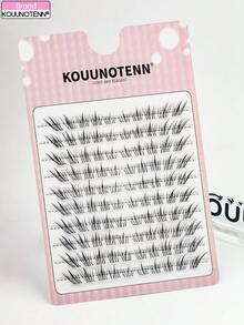 100 cặp mi giả hình mèo hoạt hình tự nhiên, trong suốt - Mật độ cao, mềm mại, cong chữ C, dài 12mm, dày 0.07mm, phù hợp cho người mới bắt đầu tự làm mi giả. - C - Xem 12