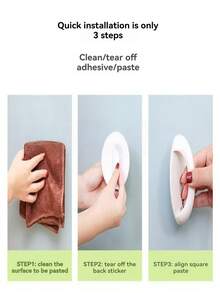 Multifunctional Toilet Seat Riser - Adds Style And Function To Doors, Cabinets, Fridges, No Drill Door Pull Handles, Drawer And Window Adhesive Push Pull Handles, Adhesive Cabinet Pulls, Sliding Doors, Wardrobe Handles - Multiple Styles - View 5