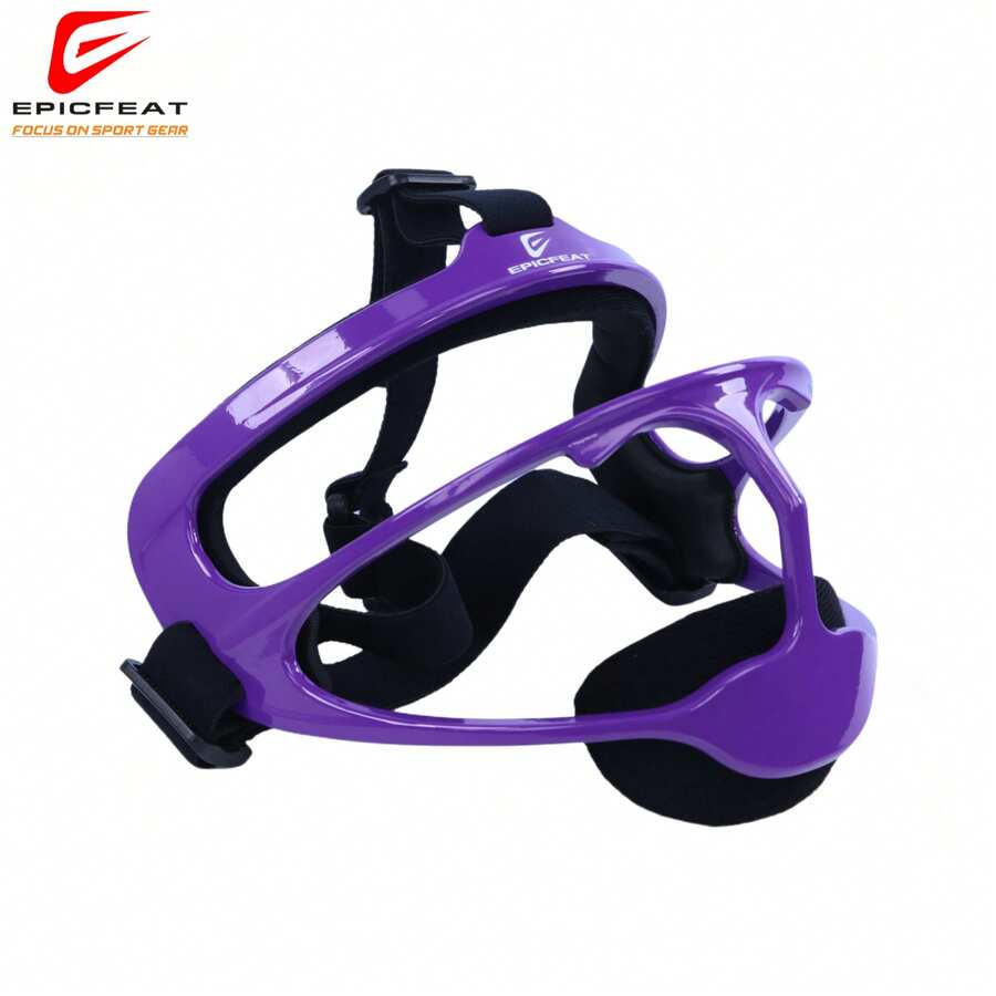 Softball Face Mask Mask, Lightweight Baseball And Softball Protective Mask, For Youth And Adult, Lightweight Manufacturing, Wide Field Of Vision, Light And Comfortable, Durable Softball Mask. - Purple - View 1