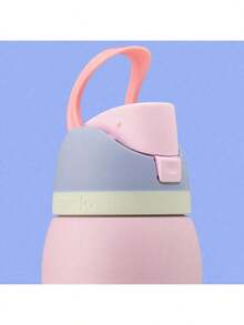 OWA 32OZ Water Bottle With Straw, Insulated Stainless Steel Tumbler, 24hrs Cold, Lock Lid, For Sports Travel School,Color: Light Pink - 淺粉色 - 查看 4
