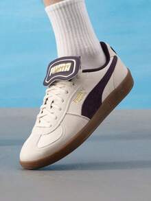 Giày PUMA Palermo unisex màu be tím - Stella Lumi Tím - Xem 1