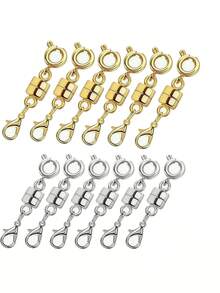 Magnetic Convertible Clasp - A Jewelry-Made Device Featuring Easy-To-Use Extenders And Converters, A Durable And Adjustable Necklace And Bracelet Connector - Multicolor - View 20