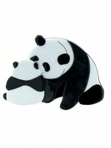 1pc Handmade Cute Animal Acrylic Brooch, Cartoon Animal Decor Pin For Clothes, Backpack - Acrylic Animals - View 16
