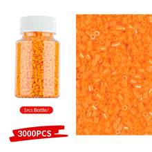 Bộ 3000 hạt Perler màu cam 2.6mm, thích hợp cho bộ dụng cụ làm đồ thủ công bằng hạt, nghệ thuật DIY sáng tạo và đồ thủ công mỹ nghệ, hạt chất lượng cao, mịn, món quà lý tưởng cho các dự án nghệ thuật DIY, hoàn hảo cho người mới bắt đầu và người có sở thích. - Hạt ghép hình 2,6mm - Xem 8