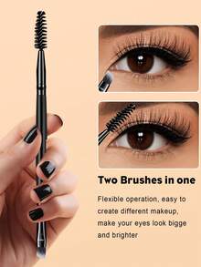 14件套化妆工具套装，包括：11件化妆刷套装+1支面膜刷+2个三角粉扑 - 彩色 - 查看 4