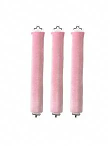 Bộ 3 dụng cụ uốn tóc không dùng nhiệt, bao gồm dụng cụ uốn tóc bằng mút, dụng cụ uốn tóc khi ngủ và dụng cụ uốn tóc bằng cao su, bộ dụng cụ tạo kiểu tóc tiện lợi dành cho phụ nữ và bé gái để tạo kiểu tóc gợn sóng bồng bềnh, phong cách tối giản Châu Âu và Mỹ. - Nhiều màu - Xem 11