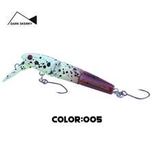 3-Jointed Fishing Lures, 60mm 3.8g Sinking Minnow Multi-Jointed Lures For Stream Trout Fishing - Multicolor - View 13
