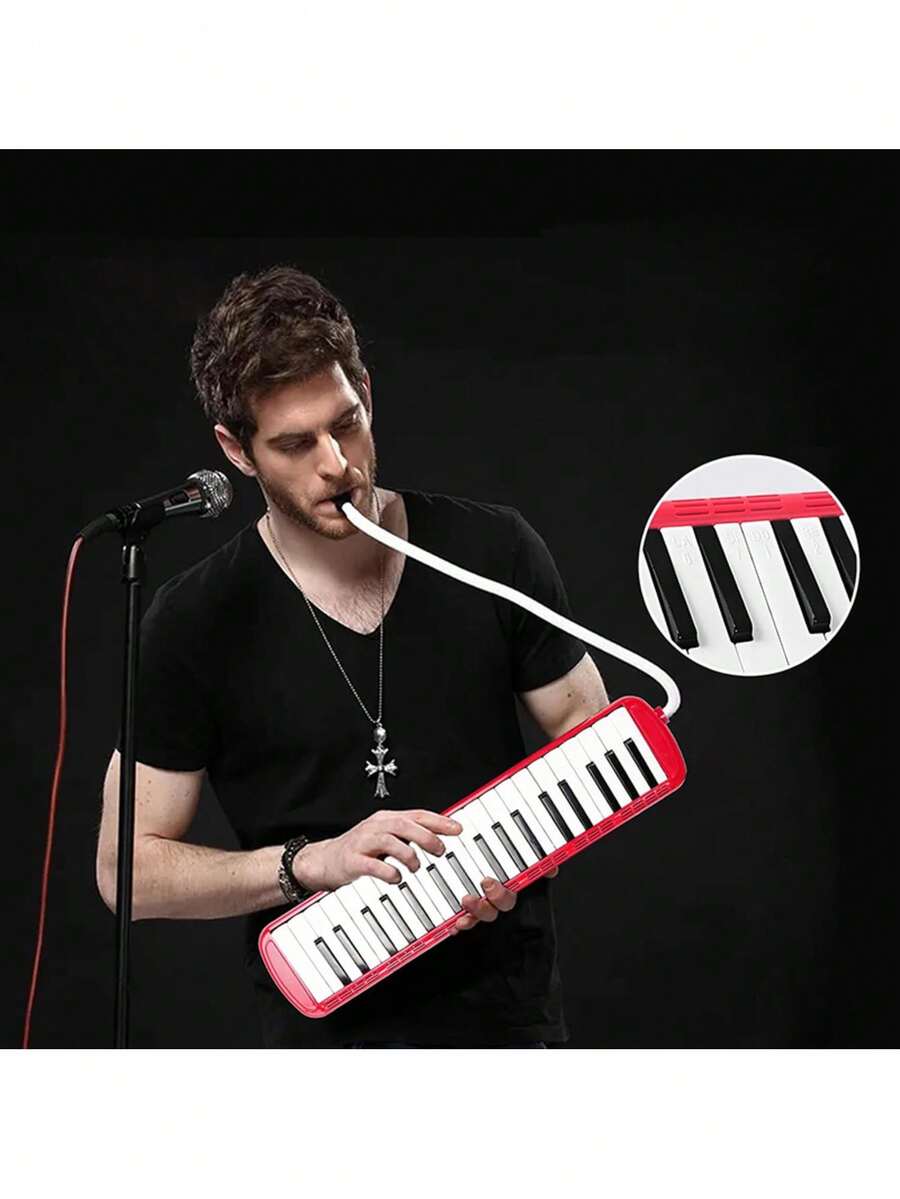 Universal Mouthpiece & Blowing Tube Set For Harmonica - Multicolor - View 1