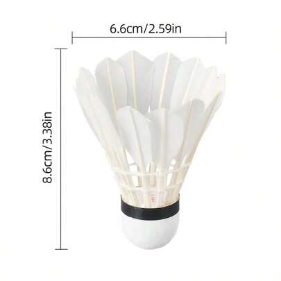 Durable Badminton Shuttlecocks - Yulong Series, Stable, Durable Sports Badminton Shuttlecocks For Indoor And Outdoor Training