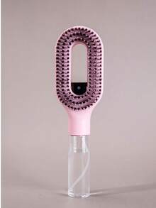 2-In-1 Spray Styling Comb, Water Mist Spray Comb With Built-In Water Tank, Soft And Flexible Bristles, Dry And Wet Use Styling Spray Comb, Suitable For Curly, Straight And Wavy Hair - Multicolor - View 10