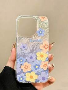 Ốp lưng điện thoại chống sốc PC+TPU in họa tiết hoa xoáy gradient trang nhã, tương thích với iPhone 17pro/17Air/17/17promax 16/11/16pro/16plus/16promax/16e/15Promax/13/14/12/XS/XR/7G/8P, Ốp lưng điện thoại 15Promax trang nhã, Ốp lưng chống rơi mới cho iPhone 14 13 inch dành cho nam và nữ 12/11 inch siêu mỏng mờ 14promax/11/14/13/Elegant Plus bằng silicon mềm chống rơi bảo vệ điện thoại. - Nhiều màu - Xem 4