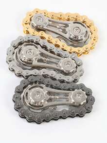 齿轮链减压玩具，学生工作减压神器，玩具和游戏/爱好，收藏品，派对用品/青少年创意玩具/青少年减压玩具/青少年捏捏乐玩具/史莱姆指尖玩具/圣诞礼物/万圣节礼物 - 彩色 - 查看 8