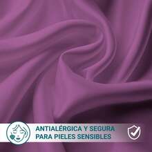 Ecommerc3 3-4 Piece Cotton Sheet Set, Fits Beds 80-200 Cm, Wide Variety Of Colors - Lila - View 7