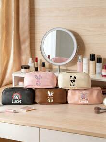 Túi đựng mỹ phẩm cá nhân hóa theo tên, Túi đựng mỹ phẩm dung tích lớn, Túi đựng đồ dùng vệ sinh cá nhân, Quà tặng túi đựng mỹ phẩm cho phù dâu, Quà tặng cho phụ nữ, Túi đựng mỹ phẩm cá nhân hóa có tên, Túi đựng đồ trang điểm tùy chỉnh, Túi đựng mỹ phẩm in chữ, Túi cho phù dâu, Túi đựng đồ dùng vệ sinh cá nhân và mỹ phẩm cho nữ, Quà tặng Ngày của Mẹ, Quà tặng phù dâu, Quà tặng sinh nhật, Túi đựng đồ trang điểm chuyên nghiệp - Nhiều màu - Xem 8