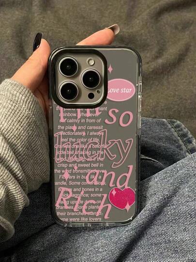 1 pezzo Custodia per telefono di alta qualità in materiale TPU+PC, con bordo nero, guscio trasparente bicolore e protezione completa, compatibile con iPhone 13 14 15 Pro Max 16 16 Pro 16 Pro Max 16 Plus 16e 17 17 Pro 17 Pro Max 17 Air, 11 12 Pro Max, X XR XS Max, 7 8 Plus, 13 Mini 12 Mini, 7 Plus 12 Pro, 11 Pro Max, 14 Pro 14 Plus, 15 Plus