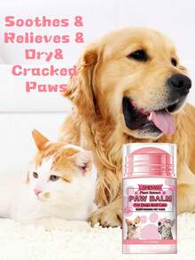 40g Pet Paw Balm, Moisturizing Nourishing Cream, Suitable For Cats And Dogs, Softens Paw Pads - Multicolor - View 12