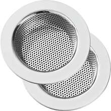 Kitchen Sink Strainer Stainless Steel, Kitchen Sink Drain Strainer, Sink Strainers For Kitchen Sinks With Large Wide Rim 4.5" Diameter - Multicolor - View 2