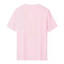 COCOC 2025 New Summer Loose Pattern Round Neck Shirt, Head Collage Shirt Vintage Rapper, Vintage 90s Music Tee, Unisex 100% Cotton Short Sleeve, Top Menswear, Global Trending Outfits Cotton Summer Clothes,Men Shirts,Graphic Tees,Streetwear,Funny Shirts,Couple Purple Matching Outfit - 淺粉色 - 查看 2