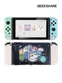 GeekShare 1个可爱动物主题保护套，兼容Switch 2017主机和Joy-Con手柄 - 貓團 - 查看 5