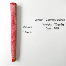Standard Golf Putter Grip - Red - View 6