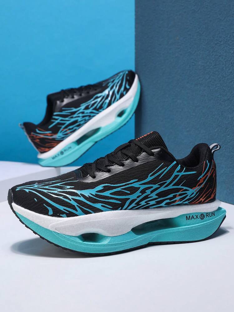 Giày chạy marathon nam, giày thể thao thường ngày, giày bóng rổ, giày thể thao, giày thể thao ngoài trời, giày chạy đường trường, giày tập thể dục, giày leo núi - Nhẹ, đa năng, thời trang, thoải mái - màu đen - Xem 5