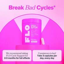 Hormone Balance & Cycle Support Vitamins By FLO: Supplement Women With Myo-Inositol & D-Chiro-Inositol (40:1 Ratio) And DIM And Folic - 1 - 查看 5