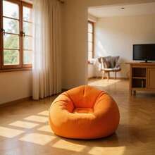 Large Slouchy Inflatable Sofa Chairs PVC Lounger Seat Bean Bag Sofas Pouf Puff Couch Tatami Living Room Supply Gift - Multicolor - View 10