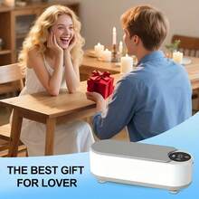 Portable Ultrasonic Cleaner, USB Charging High-Frequency Vibration Cleaning Machine For Jewelry Glasses Rings Watches, Professional Deep Cleaner For Denture Retainer Earrings Coins, Compact Home Travel Essentials - D-Black - View 7