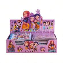 Hasbro 1张随机颜色韩流恶魔猎人韩流女团卡通贴纸，动漫贴纸，返校礼物 - 彩色 - 查看 4