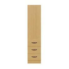 Extra Narrow 180cm High Bookcase With Side Drawers - Adjustable Shelves, Interchangeable Left And Right, Suitable For Small Spaces - Sideboard, Living Room Furniture, Bookcase - 1PC - View 9