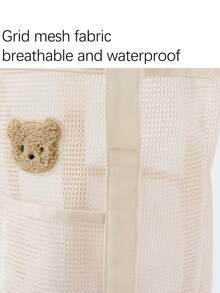 1pc Mesh Mom Organizer Bag, Baby Backpack, Diaper Bag, Toiletry Bag, Handbag With Pockets, Baby Toiletry Bag, Travel Backpack, Baby Supplies Storage Box, Organizer Basket, Baby Organizer Bag, Tote Bag, Large Toiletry Bag, Baby Stroller Bag, Diaper Bag, Mother Tote Bag, Baby Clothes Bag - Multicolor - View 8