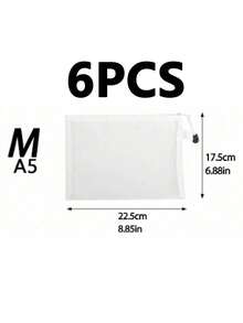 12pcs Mesh Zipper Bags, PVC Mesh Zipper Pouches, Waterproof Plastic Mesh Zipper Envelopes, File Folders, Multi-Purpose Mesh Organizer Bags, Transparent Document Storage Bags, Back To School, Zipper File Bags, Puzzle Toy Sorting Bags, Pencil Cases, File Folders, Office Stationery Storage Bags, Gift Bags - Multicolor - View 15