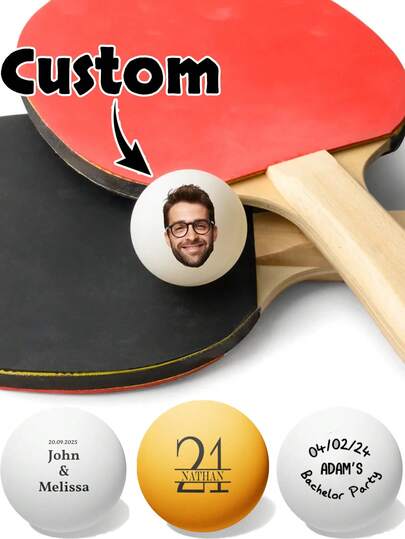 Customized Ping Pong Balls, Customized Beer Pong Balls, Fun Beer Pong Balls, Personalized Ping Pong Balls, Bachelor Party Gifts, Groomsmen Gifts, Personalized Beer Pong Ball Gifts, Fun Wedding Gifts