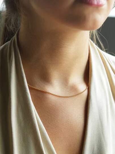 1pc Stainless Steel Beaded Chain