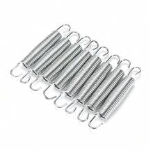 Set Of 35 Trampoline Replacement Springs, Heavy-Duty Galvanised 5.5" 14cm Silver - A - View 3